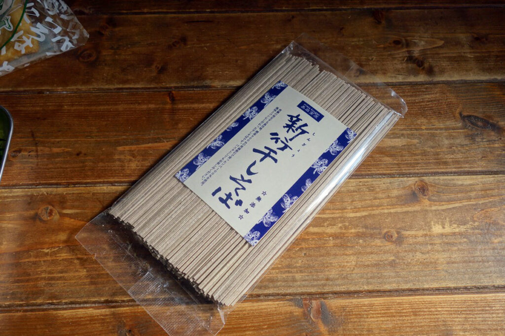 旅パスタ_信濃大町②：地元名物の油揚げと菜の花オイルで蕎麦スパゲッティのレシピ