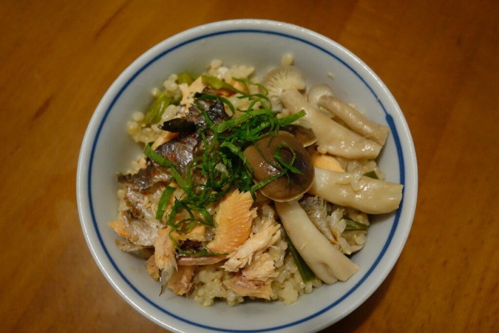 旅ナカご飯_熊野①「熊野あまごの炊き込みご飯」のレシピ