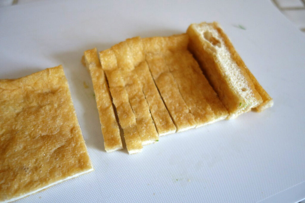 旅ナカ鍋ご飯_信濃大町①「栗林豆腐店の名物・油あげの炊き込みご飯」のレシピ