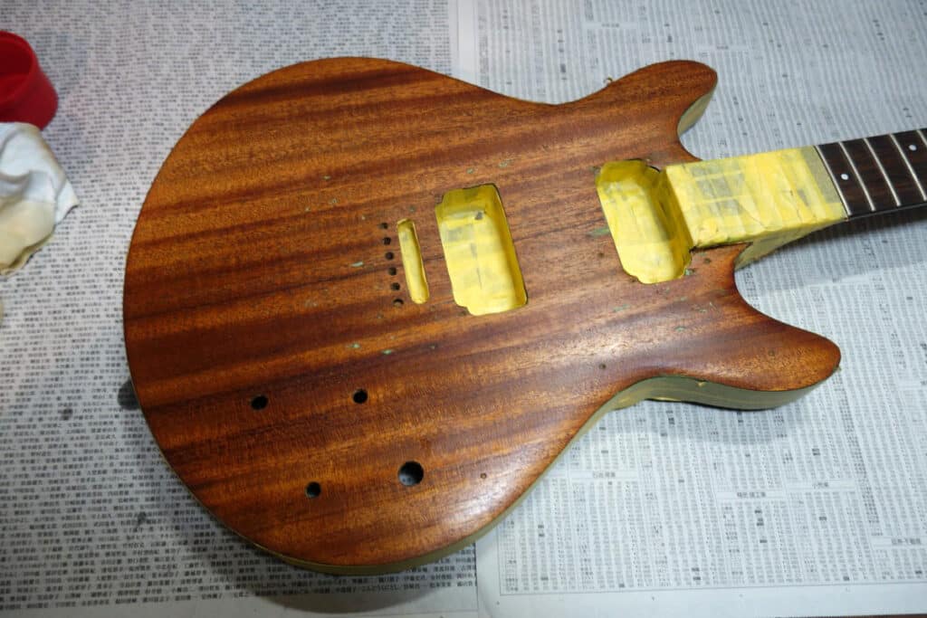 エレキギター「YAMAHA SG-RR Custom」のジャンクをカスタム／リペイント